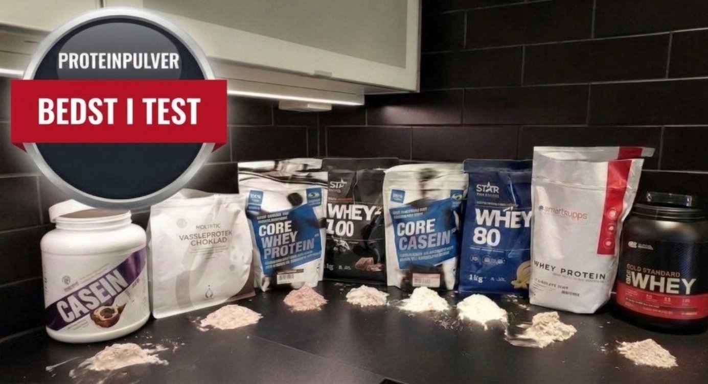 Bedste Proteinpulver