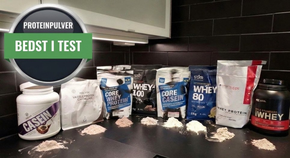 Bedste Proteinpulver