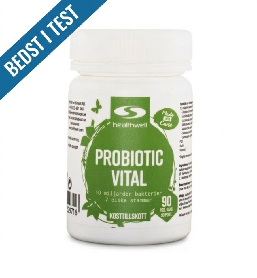 Healthwell Probiotic Vital Bedst i test