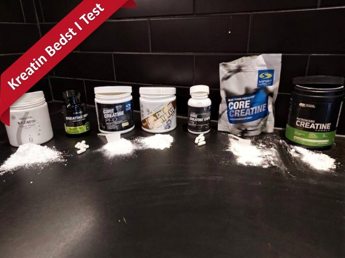 Kreatin Bedst i test
