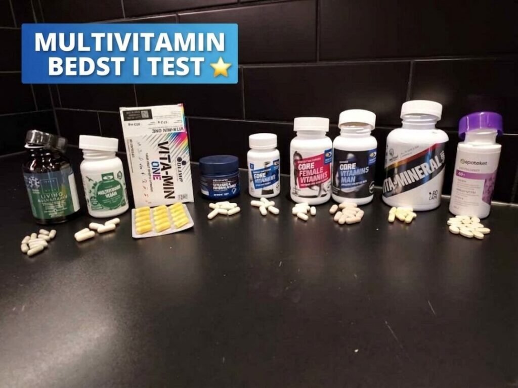Multivitamin Bedst i test