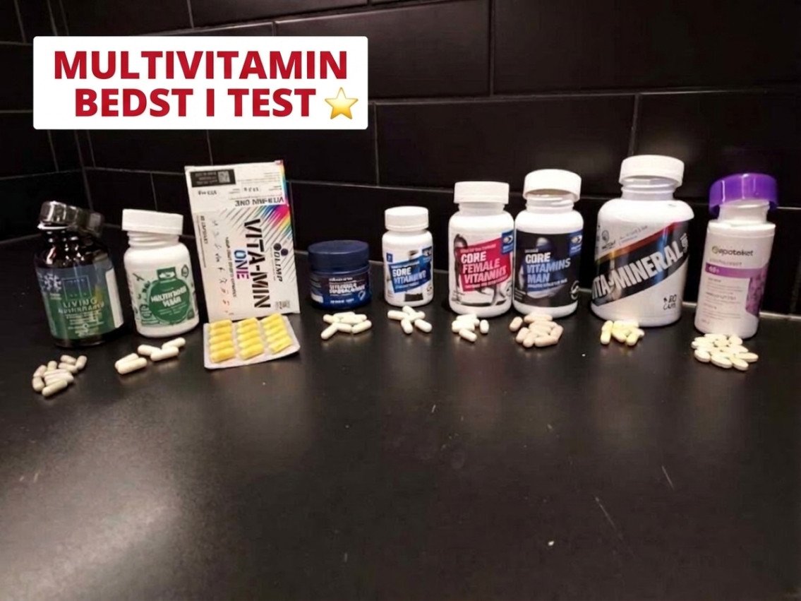 Multivitamin Bedst i test
