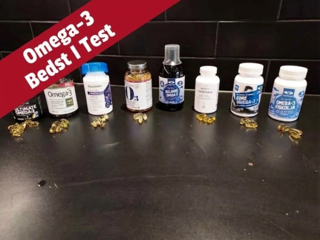 Omega-3 Bedst i test