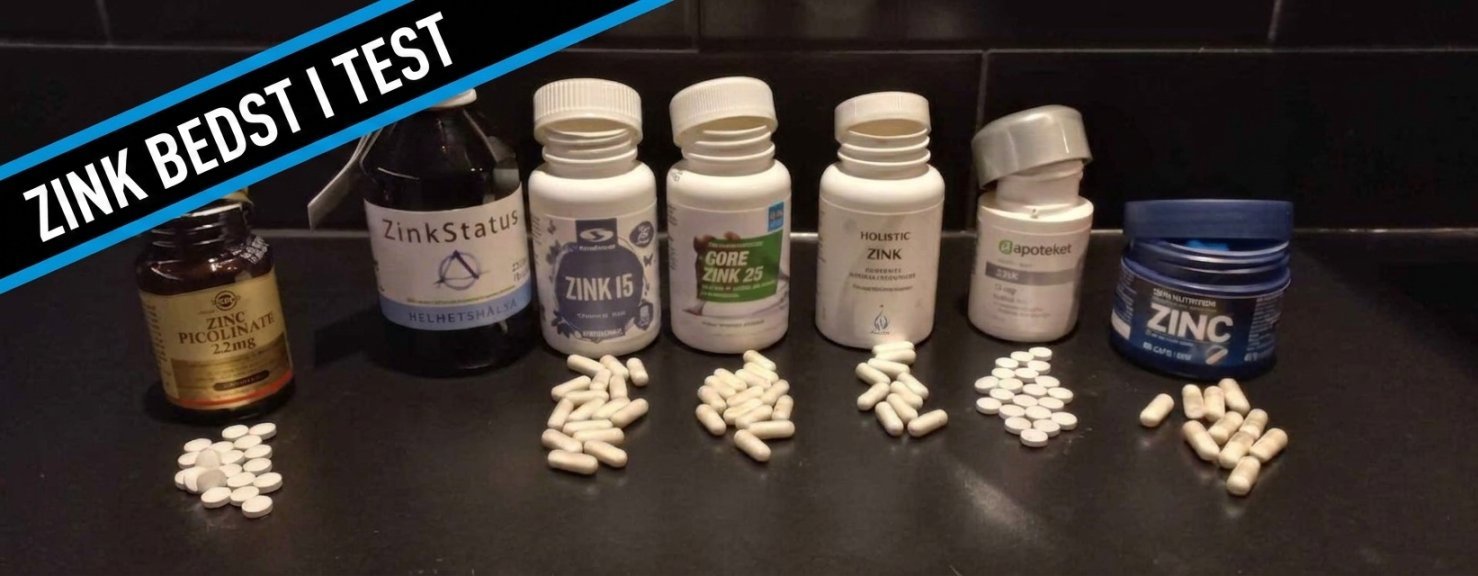 Zink Bedst I Test