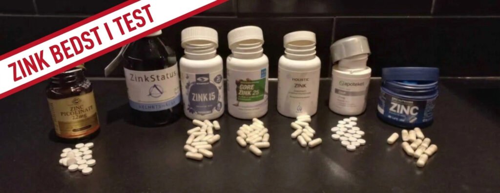 Zink bedst i test