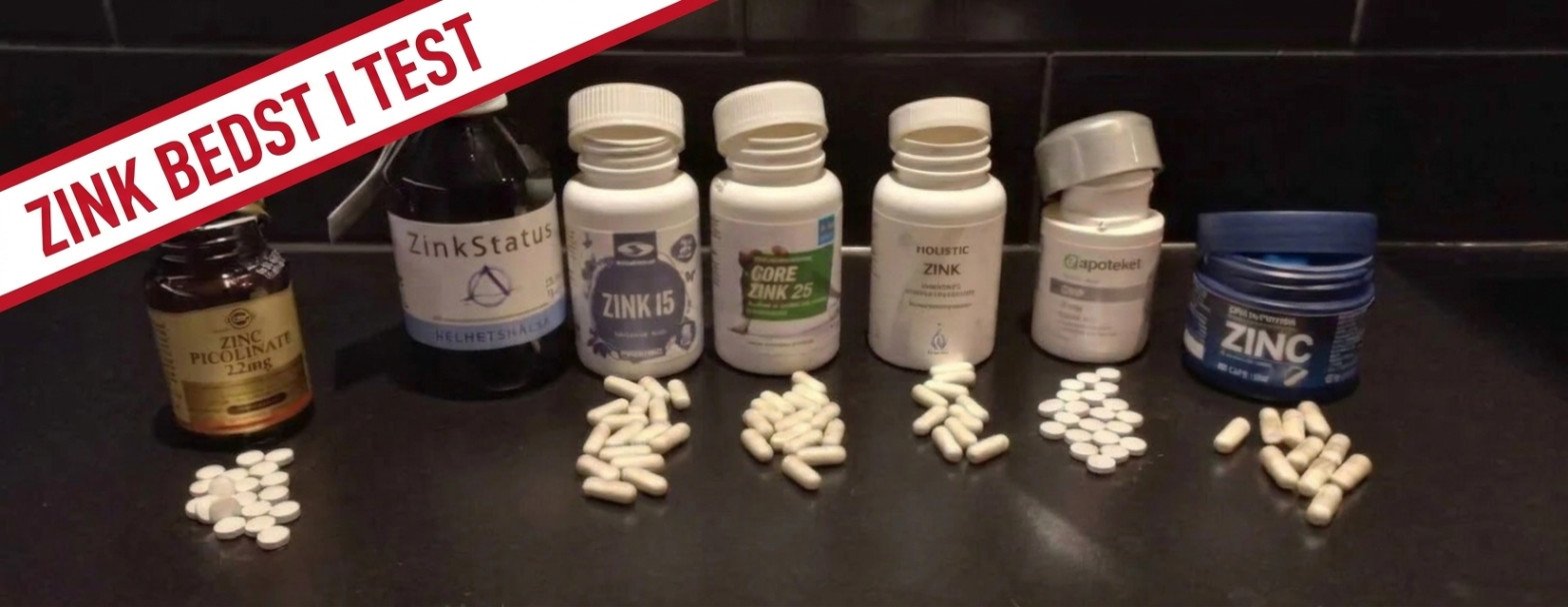 Zink bedst i test