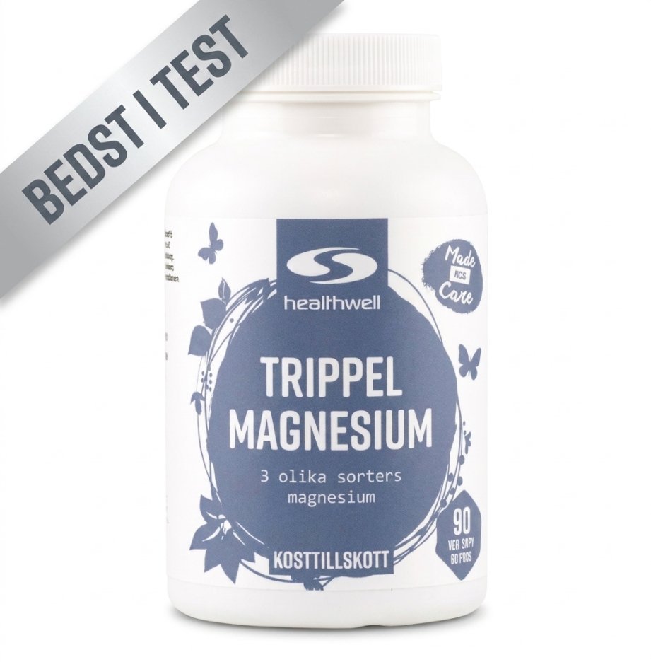 Healthwell Trippel Magnesium Bedst I test